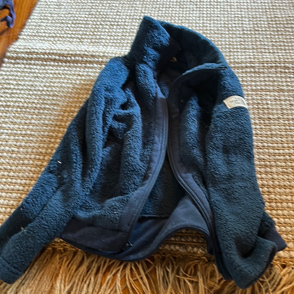 North face navy jacket